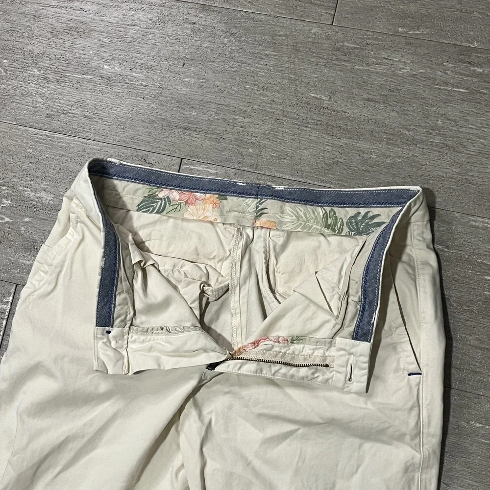 Tommy Bahama Pants Island Chino Flat Bleached‎ Sand 32 Waist